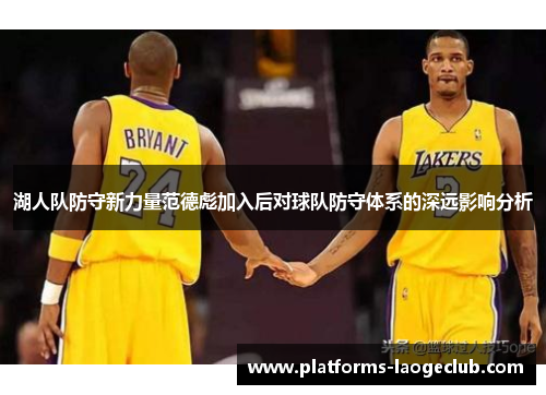 湖人队防守新力量范德彪加入后对球队防守体系的深远影响分析