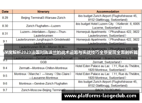 深度解析2023法国对阵波兰的战术运筹与实战技巧全景呈现全面剖析篇 深度解析2023法国对阵波兰的战术运筹与实战技巧全景呈现全面剖析篇