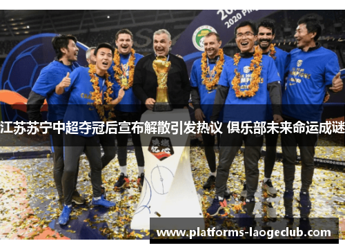 江苏苏宁中超夺冠后宣布解散引发热议 俱乐部未来命运成谜 江苏苏宁中超夺冠后宣布解散引发热议 俱乐部未来命运成谜
